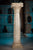 Jedinečný stĺp z béžového mramoru vysoký 126 cm