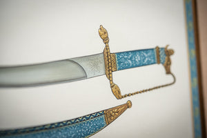 Obraz historických mečov