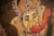 Maľba Ganesha na starom papieri