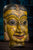 Kmeňová drevená maska z Orissy - žena