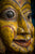 Kmeňová drevená maska z Orissy - žena