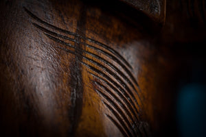 Veľký drevený slon - rosewood