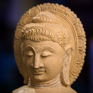 Budha Orissa - pieskovec - Busty - Indický nábytok a bytové doplnky - Colony