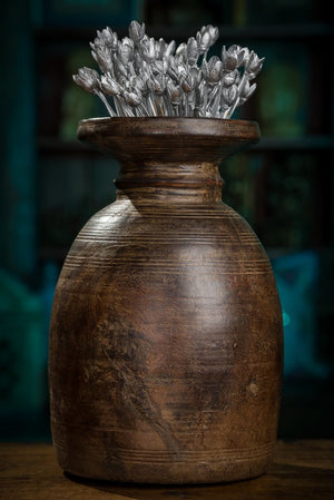 Drevená váza I - Vazy, misky - Indický nábytok a bytové doplnky - Colony
