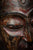 Drevená maska Nepál