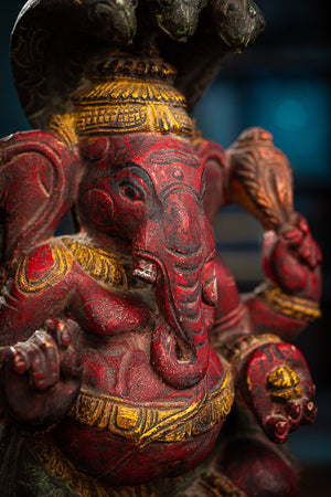 Maľovaný Ganesha