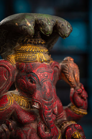 Maľovaný Ganesha