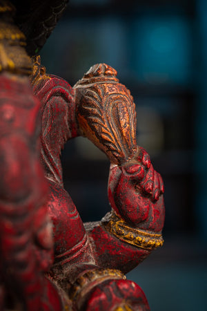 Maľovaný Ganesha
