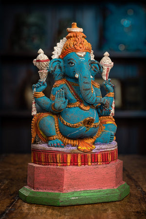Maľovaný Ganesha II