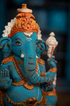 Maľovaný Ganesha II
