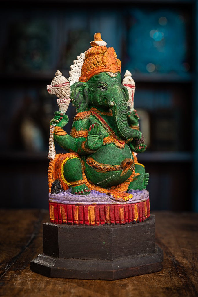 Maľovaný Ganesha III