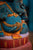 Drevený, maľovaný Ganesha IV
