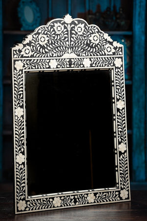 Intarzné zrkadlo Maha